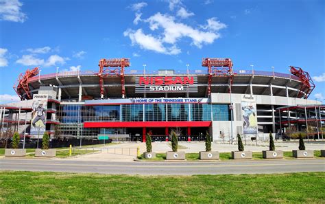 Nissan stadium photos - Nissan Stadium Information. Located on the east bank of the Cumberland River, directly across from downtown Nashville, The Nissan Stadium is the nation’s premier football venue. Funds for the venue were raised initially via an increased water tax, and the ongoing funding by an increase in Davidson County individual homeowner property tax ...